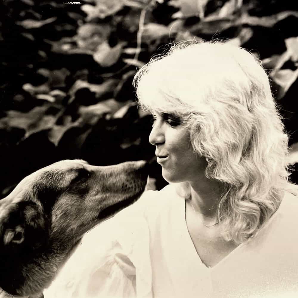 Mighty the dog and Ann